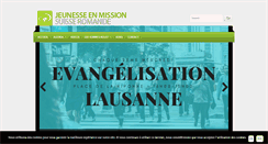 Desktop Screenshot of jeunesse-en-mission.ch