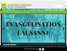 Tablet Screenshot of jeunesse-en-mission.ch